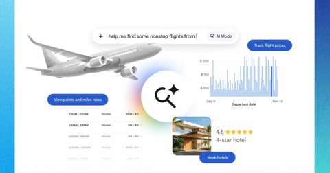 Google AI Mode can now tell you when flights get cheaper and book your hotel