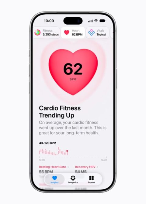 Apple Health Redesign Turns Wearable Data Into Daily Advice