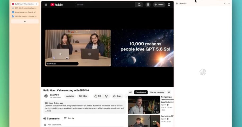 ChatGPT’s Chrome extension can now read your tabs, YouTube videos, and highlighted text