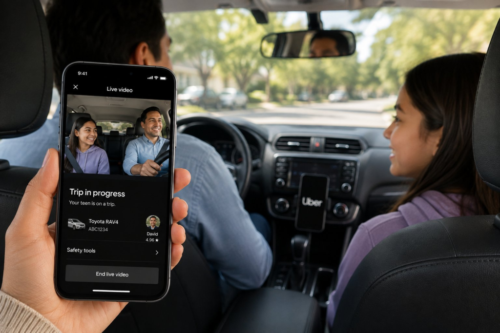 Uber Lets Parents Watch Teen Rides Live: How It Works