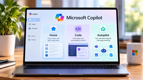Microsoft Copilot Home, Code and Autopilot Explained