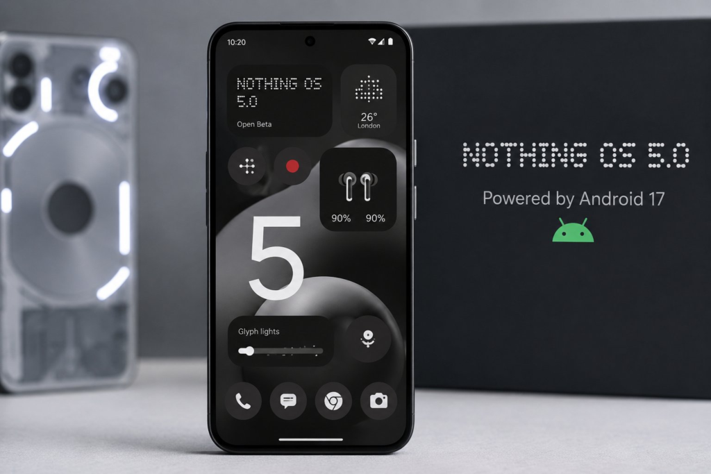 Nothing OS 5.0: Eligible Phones, Features, Rollout Dates