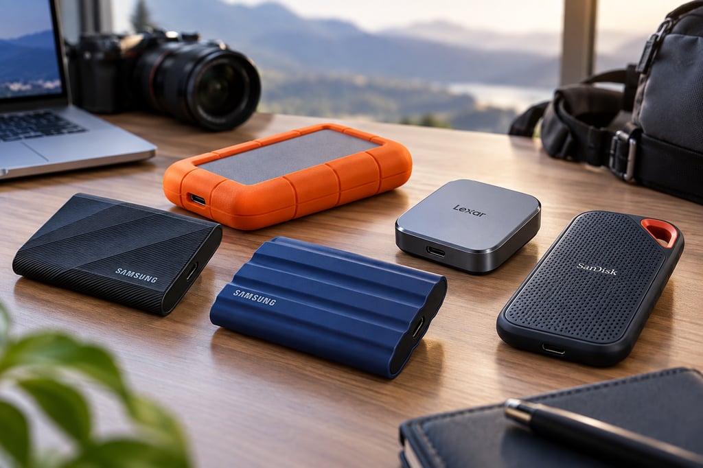 Best External SSDs for 2026: 5 Portable Drives for Work and Travel
