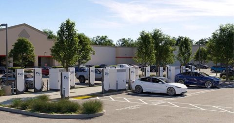 EVgo is bringing Tesla V4 Superchargers to its US charging network