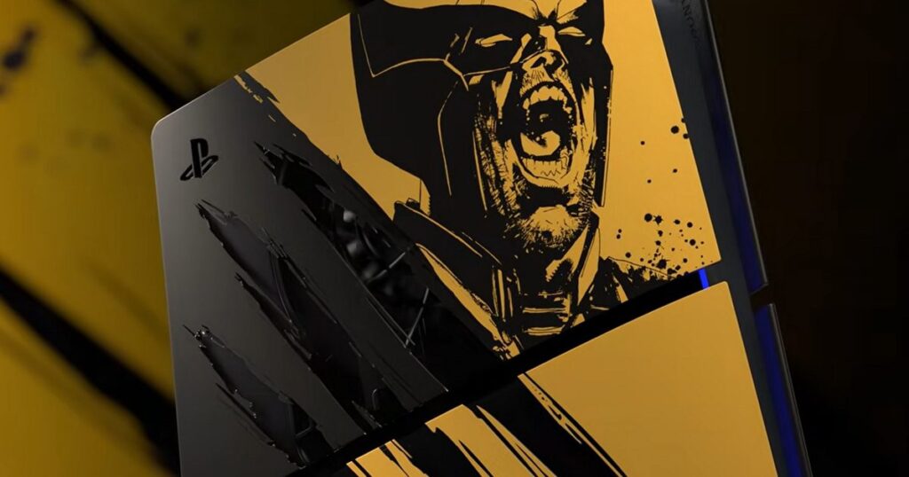 Sony’s Wolverine PS5 has literal claw marks ripped through its shell
