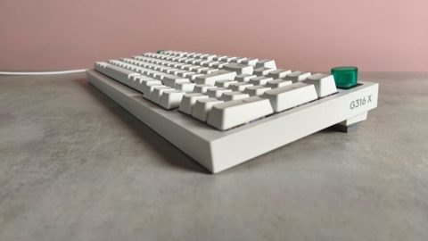 Logitech G316 X 98 review: a super-thocky keyboard with a useless screen