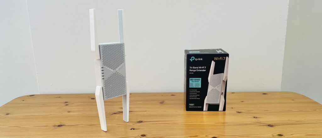 TP-Link BE10000 Wi-Fi 7 Range Extender (RE653BE): blazing fast Wi-Fi 7 range extender for power users