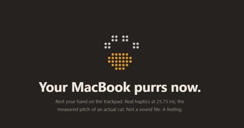 Your MacBook trackpad can now purr like a cat, and it’s surprisingly convincing