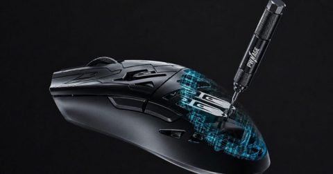 Pwnage’s new gaming mouse lets users adjust click force and travel with a screwdriver