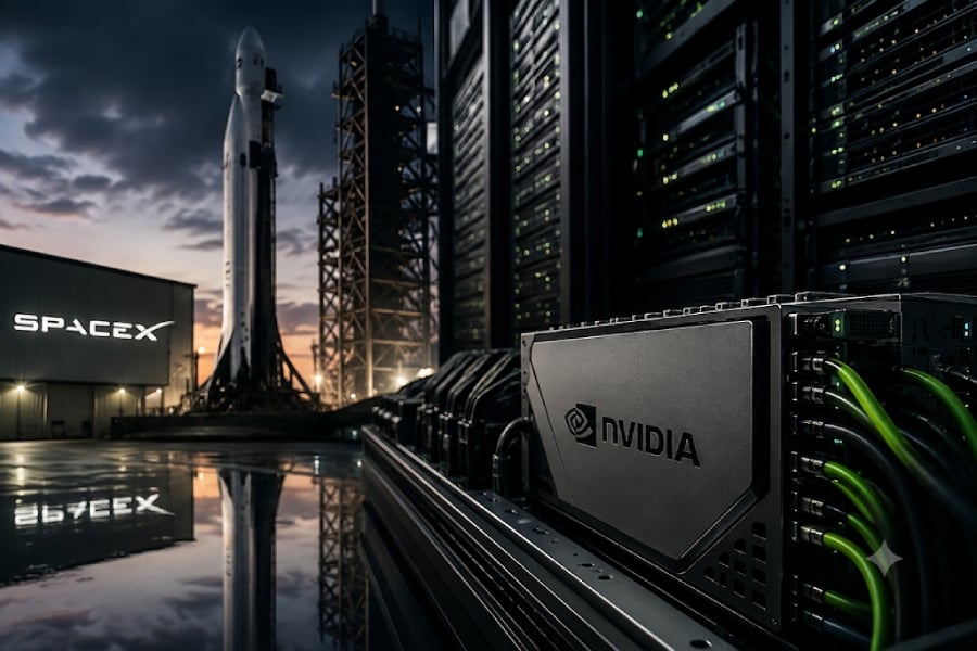 What SpaceX’s Chip Strategy Means for AI Infrastructure