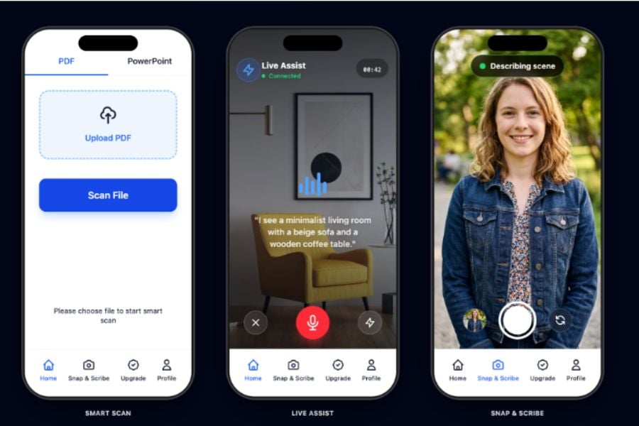 AI App Helps Blind Users Understand Their Surroundings