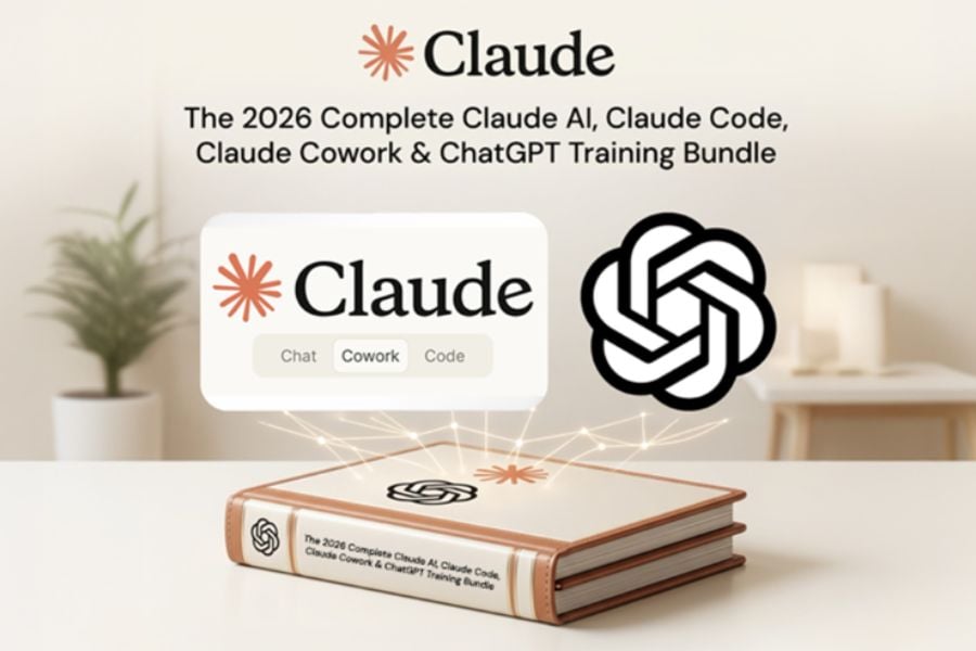Train Your Team on Claude and ChatGPT With This $30 Bundle