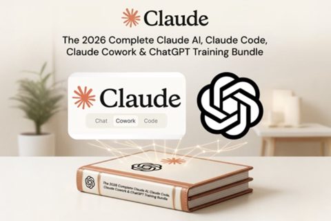 Train Your Team on Claude and ChatGPT With This $30 Bundle
