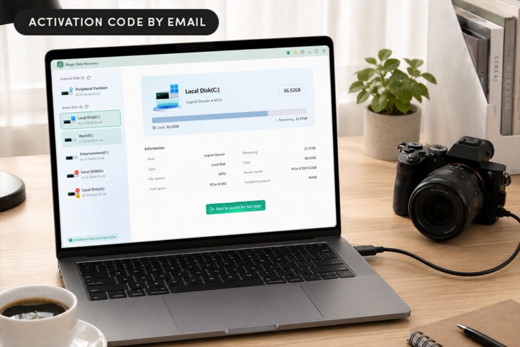 Recover Lost Business Files for $39.99 With a Lifetime License