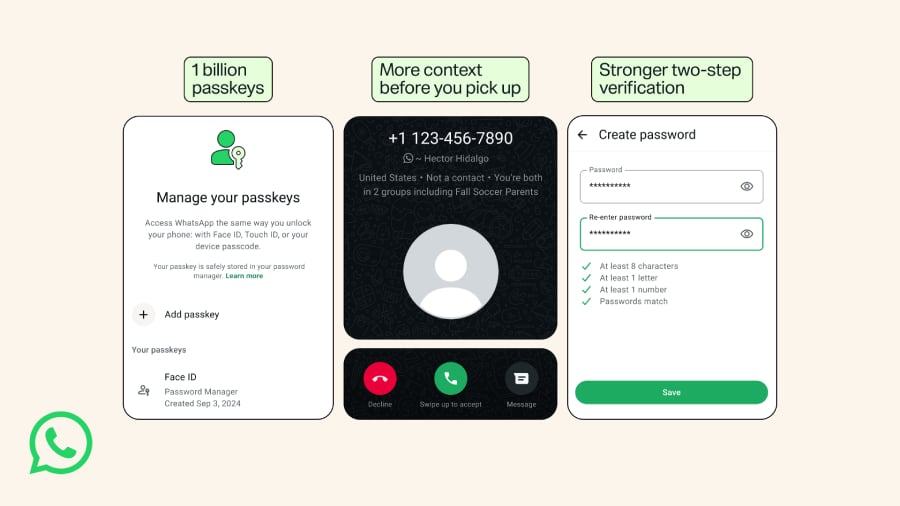 WhatsApp Just Added 3 New Ways to Protect Your Account
