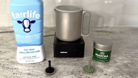 Terra Kaffe Aero review: perfectly foamed milk and matcha at the press of a button