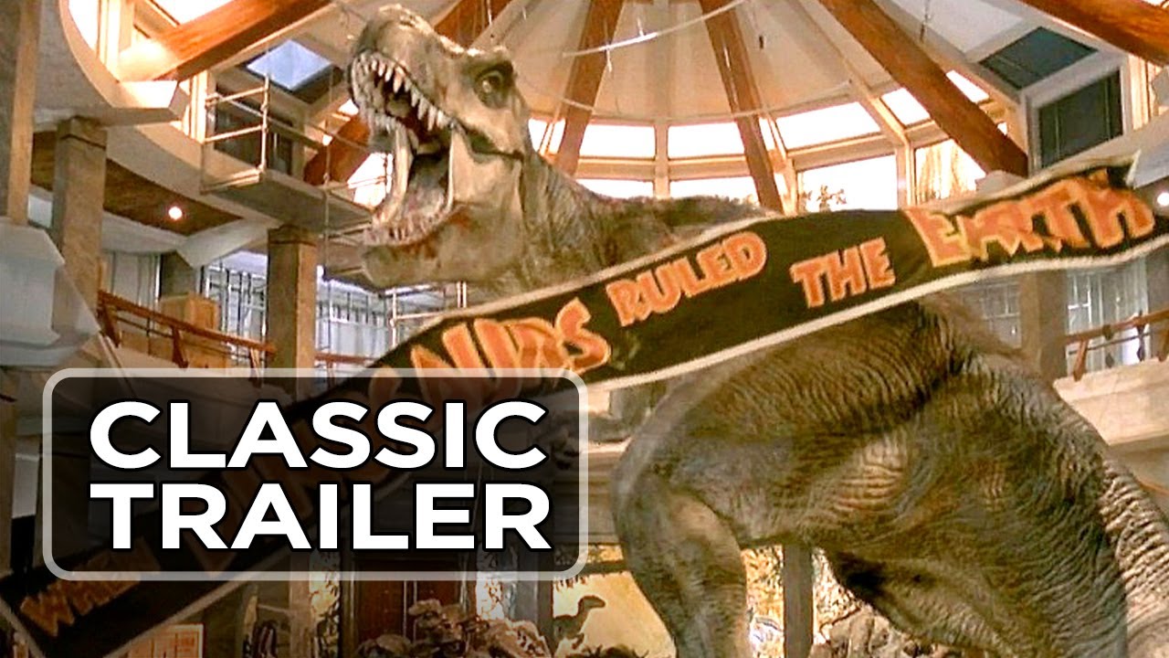 Jurassic Park Official Trailer #1 - Steven Spielberg Movie (1993) HD - YouTube