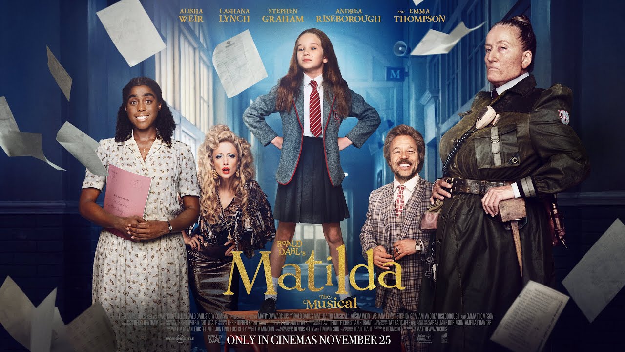 Roald Dahl's Matilda The Musical - Official Trailer - Only In Cinemas Now - YouTube