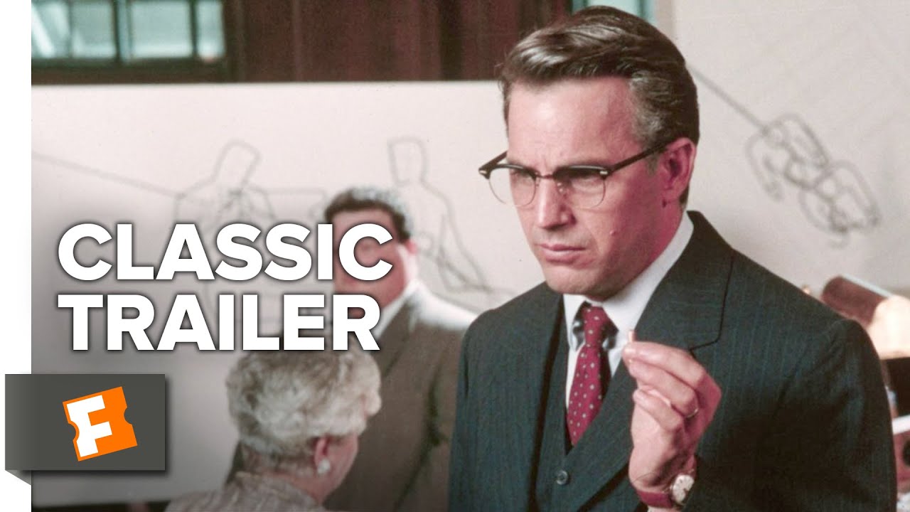 JFK (1991) Official Trailer - Kevin Costner, Oliver Stone Thriller Movie HD - YouTube