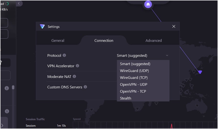 Proton VPN’s tunneling protocols.