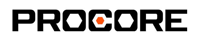 Procore logo.