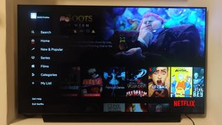 Netflix app on LG smart TV