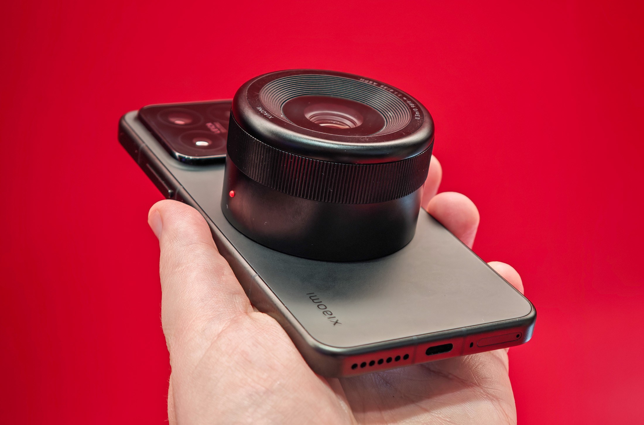 Photo of Xiaomi’s modular camera concept at MWC 2025