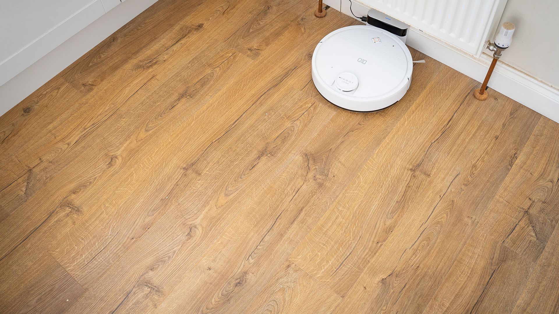 Results of suction test on wooden floor with oats
