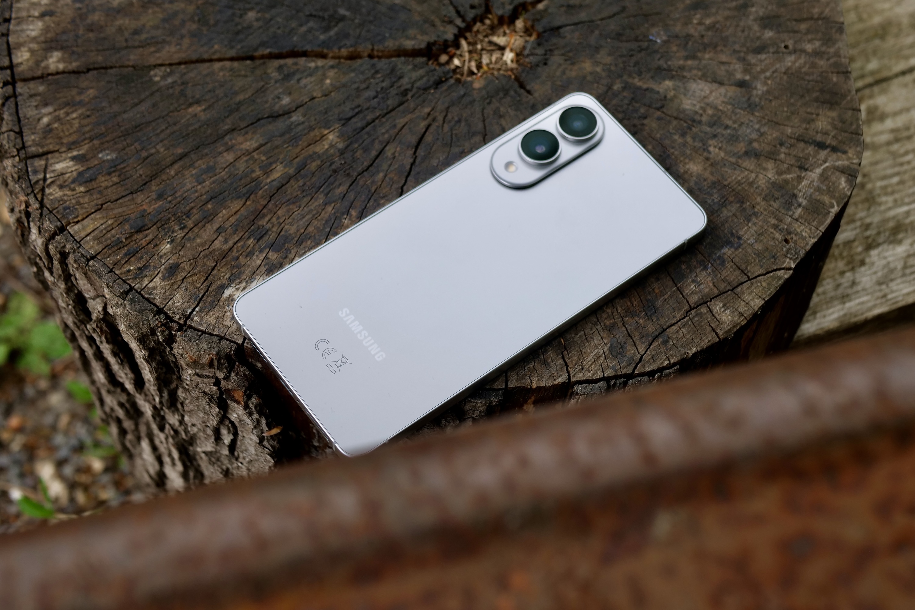 The back of the Samsung Galaxy S25 Edge.