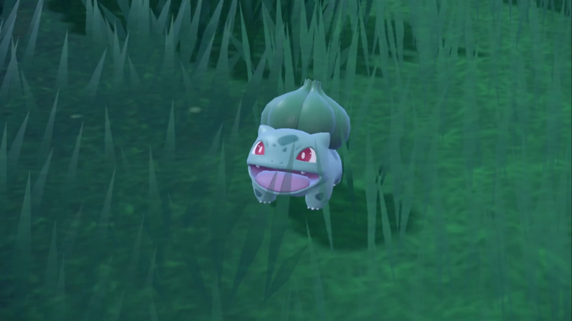 Bulbasaur in Pokémon scarlet and violet.