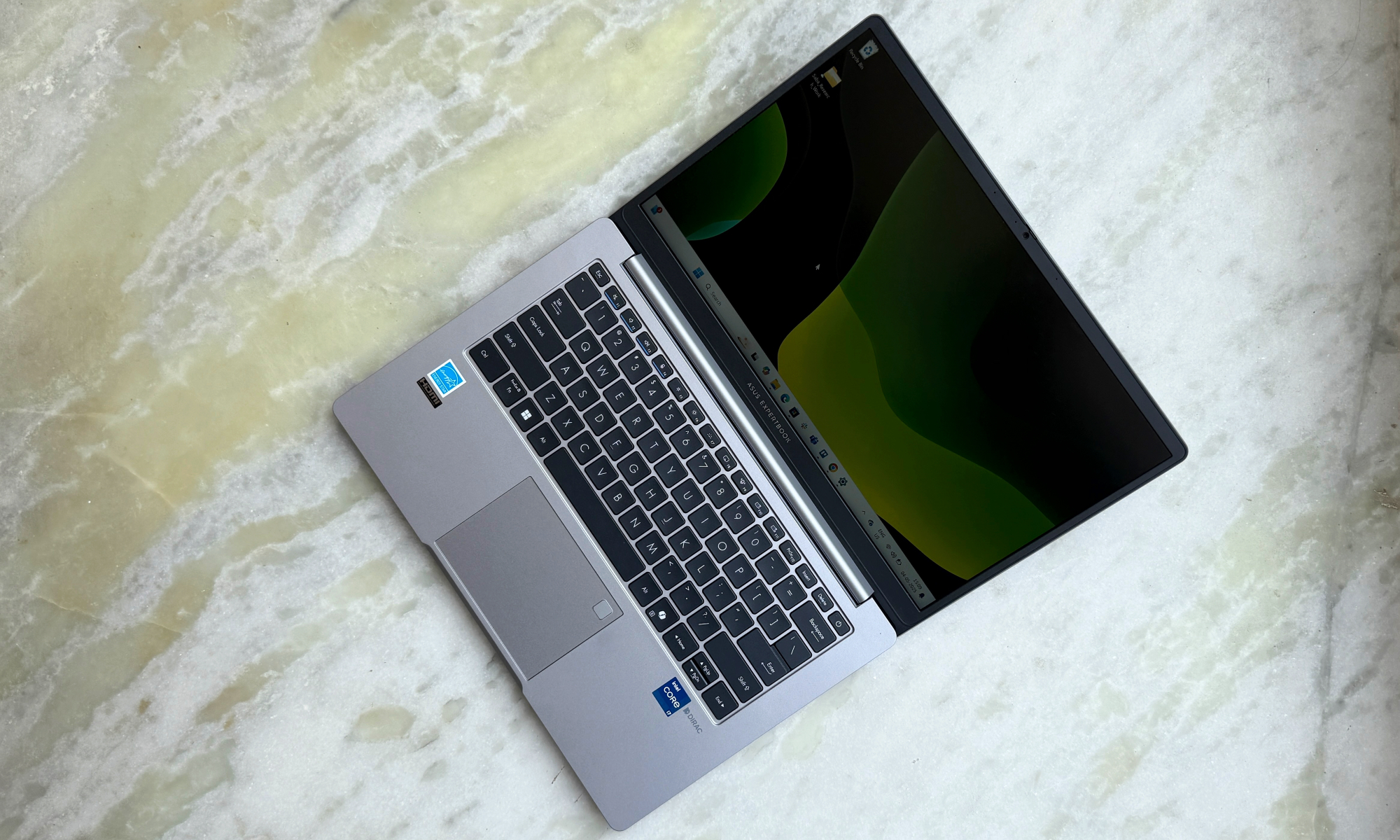 Viewing content on the Asus ExpertBook P1.