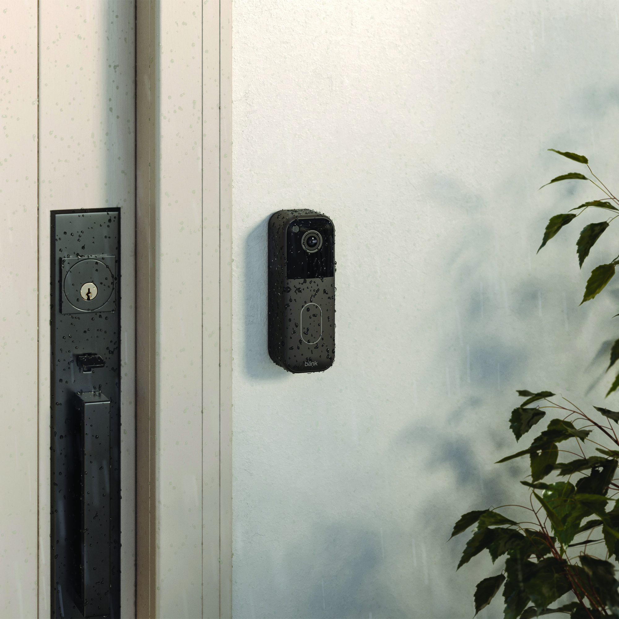 The Blink doorbell is IP65 rated for outdoor use.