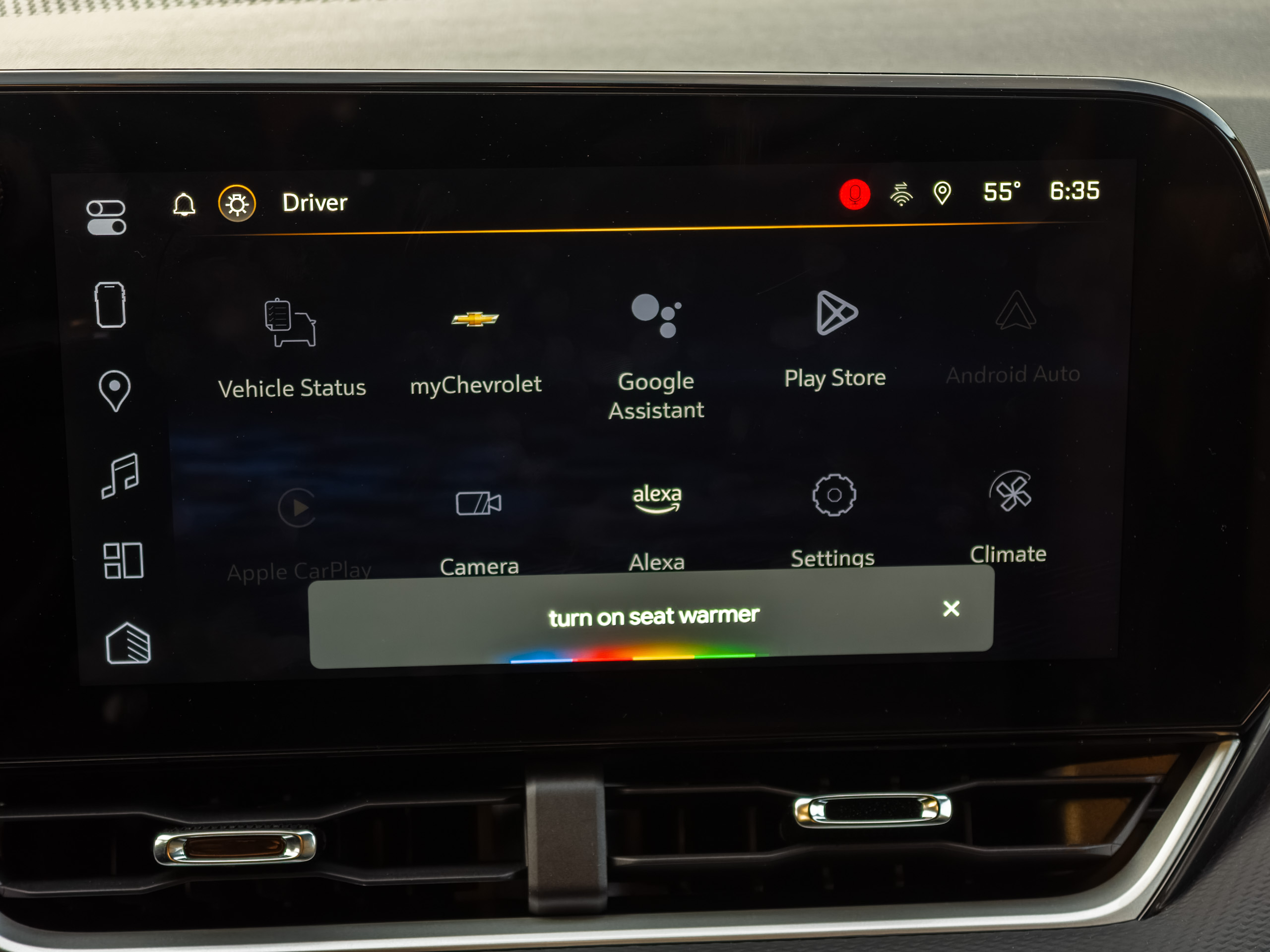 Google Assistant command