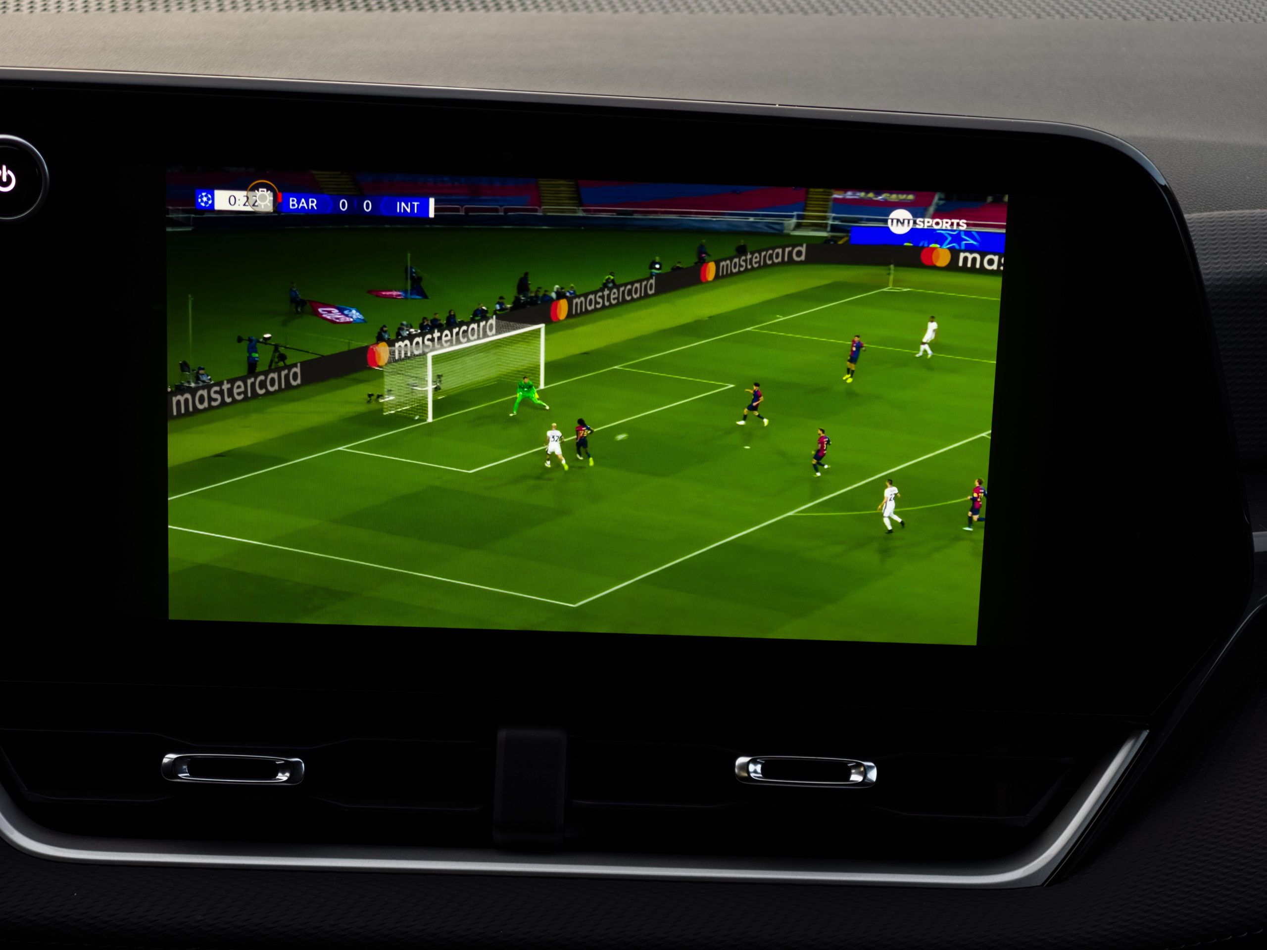YouTube running on Android Automotive on the Chevy Equinox 2025