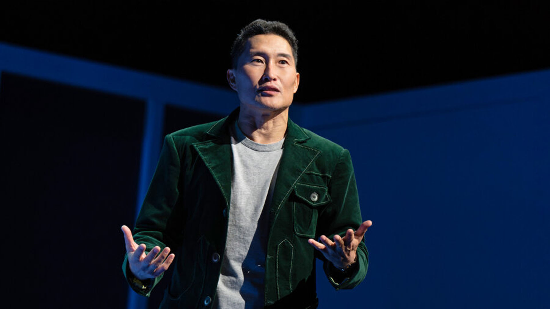 Daniel Dae Kim in Yellow Face.