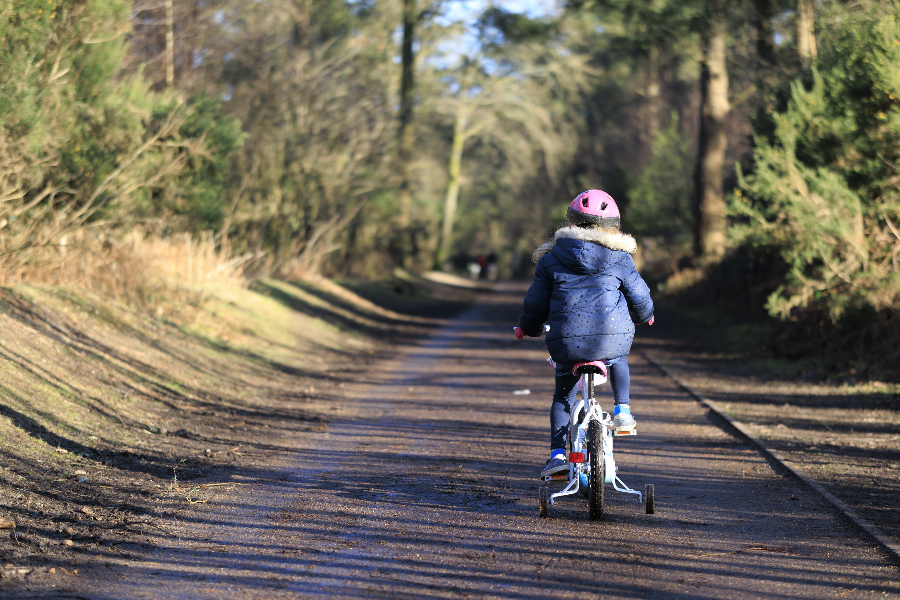 Sigma 56mm F1.4 DC DN Contemporary image gallery: young child, biking on a path during a sunny day