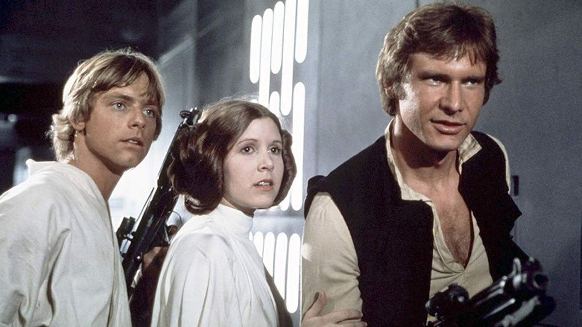 The cast of Star Wars.