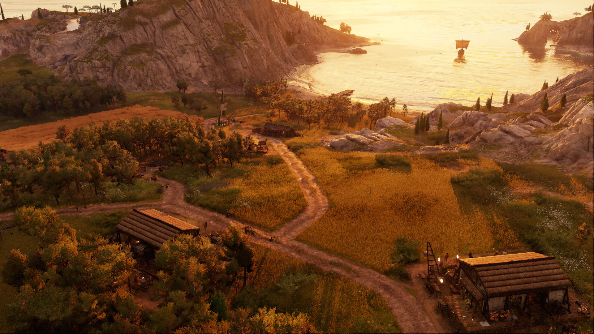 A countryside appears in Anno 11: Pax Romana.