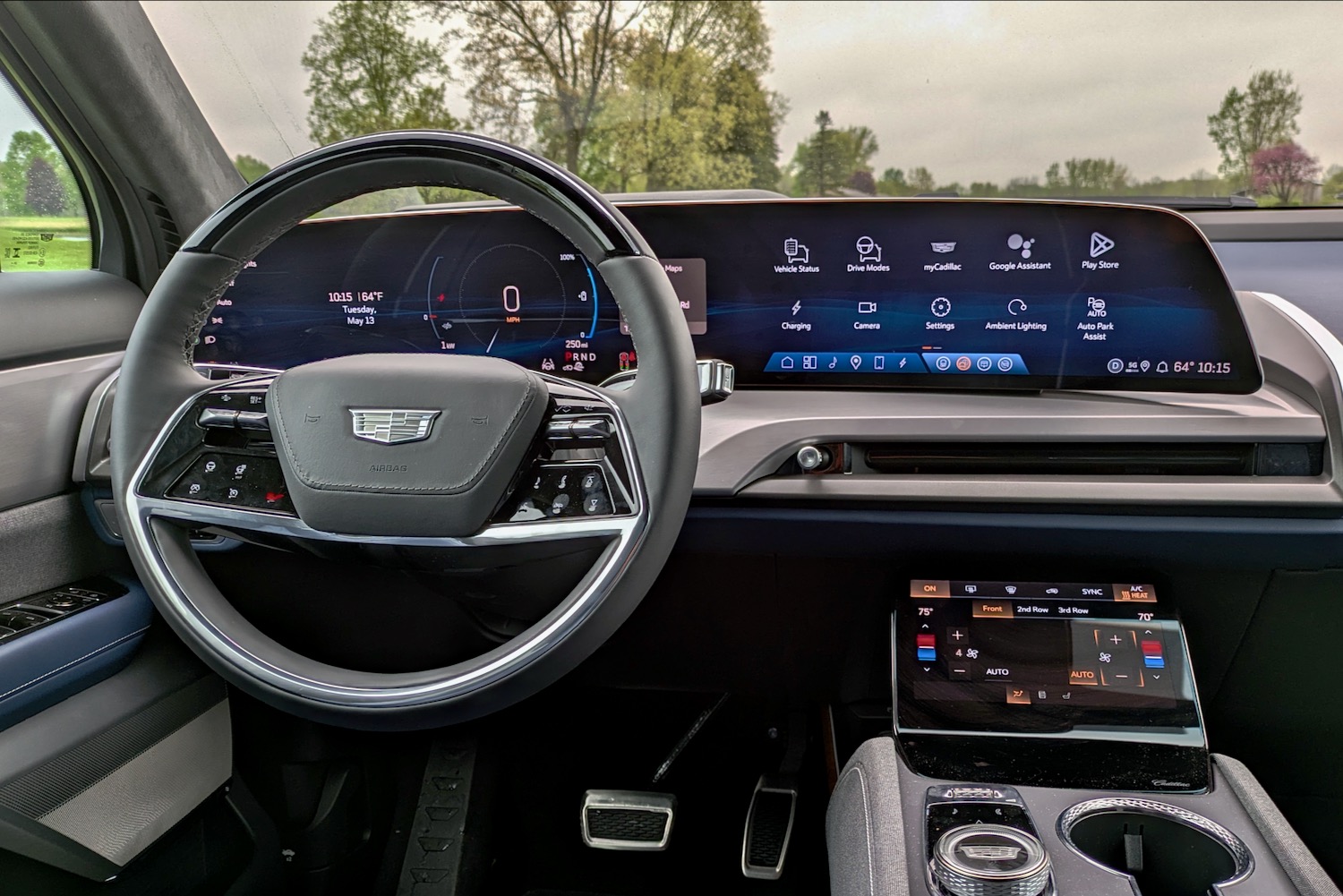 2026 Cadillac Vistiq dashboard.