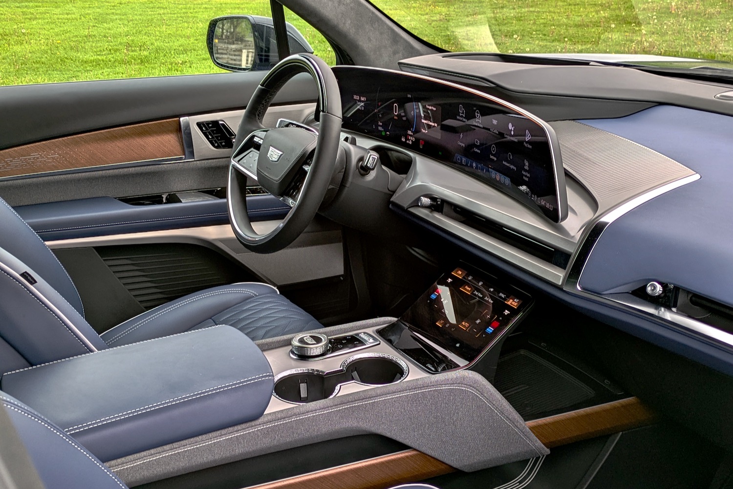 2026 Cadillac Vistiq dashboard.
