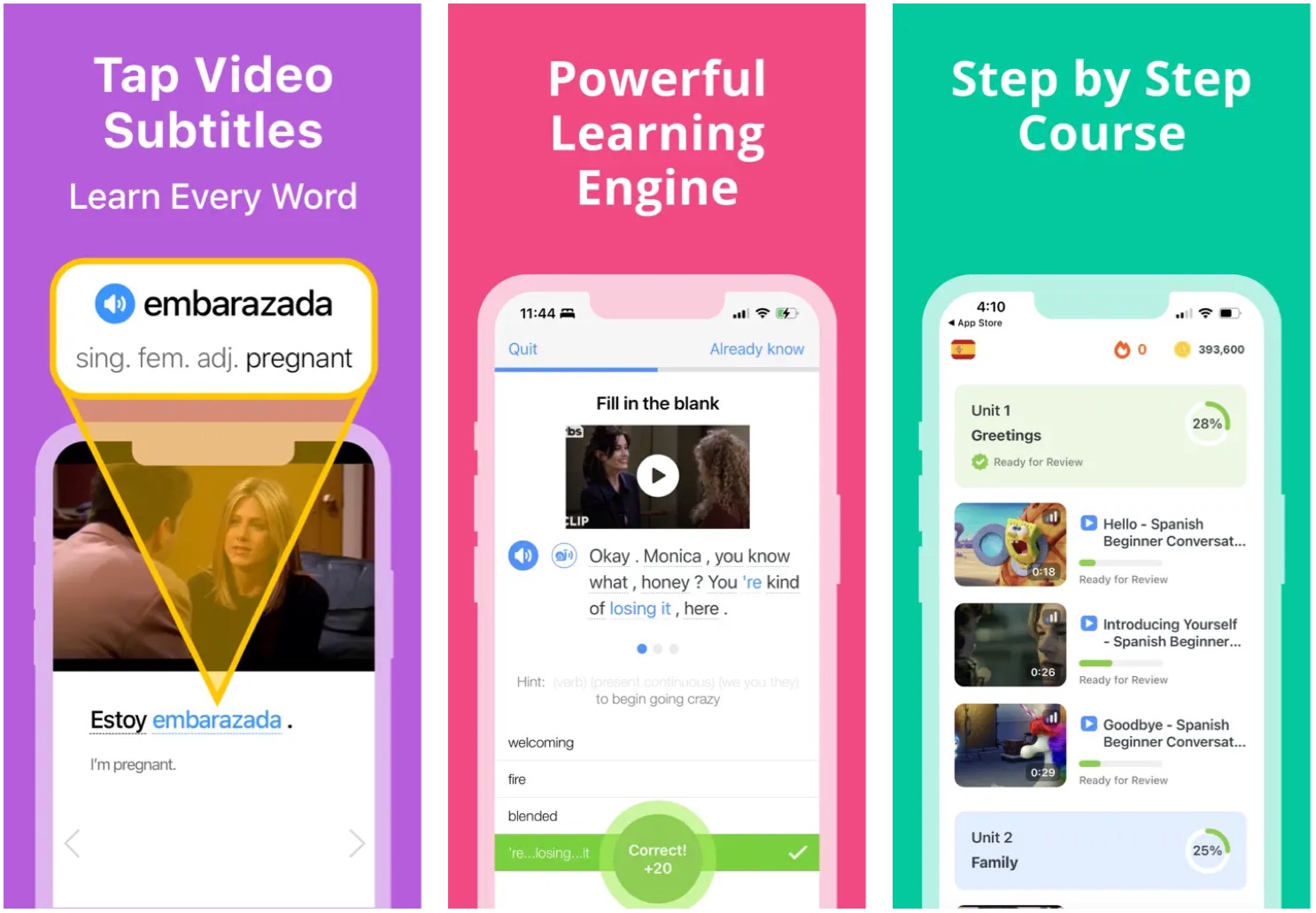FluentU app.