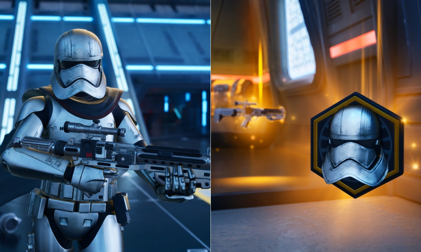 Fortnite Star Wars Captain Phasma mythic