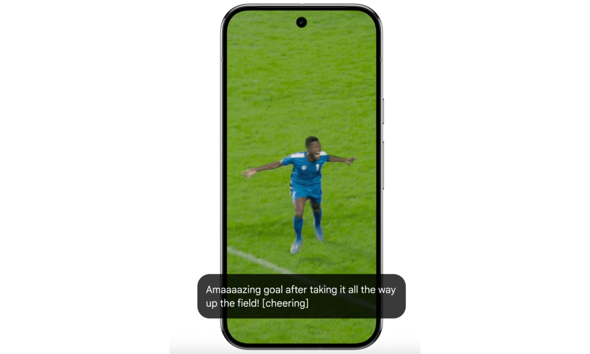 Expressive captions in on Android.