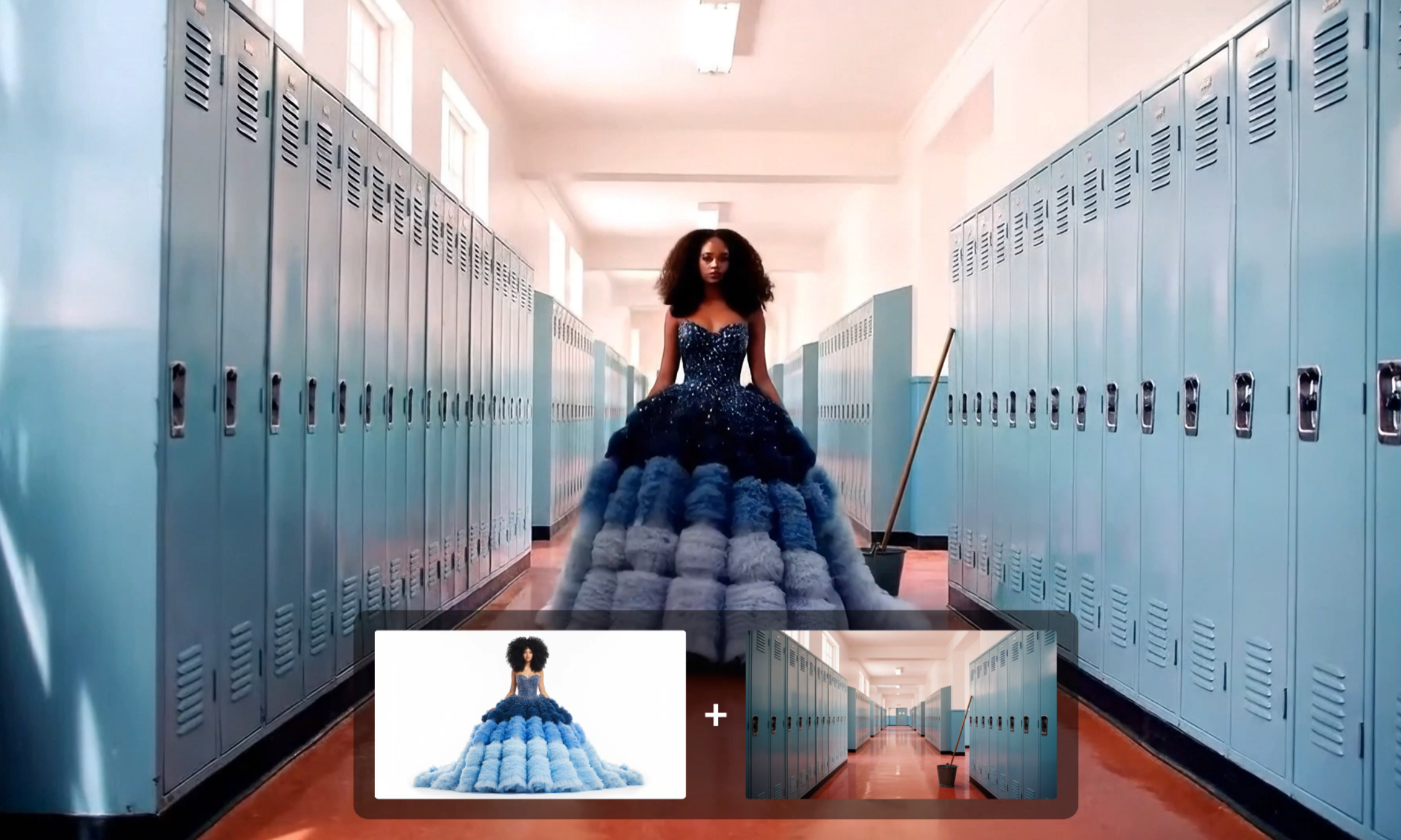 Editing and generating videos with Google Veo AI.