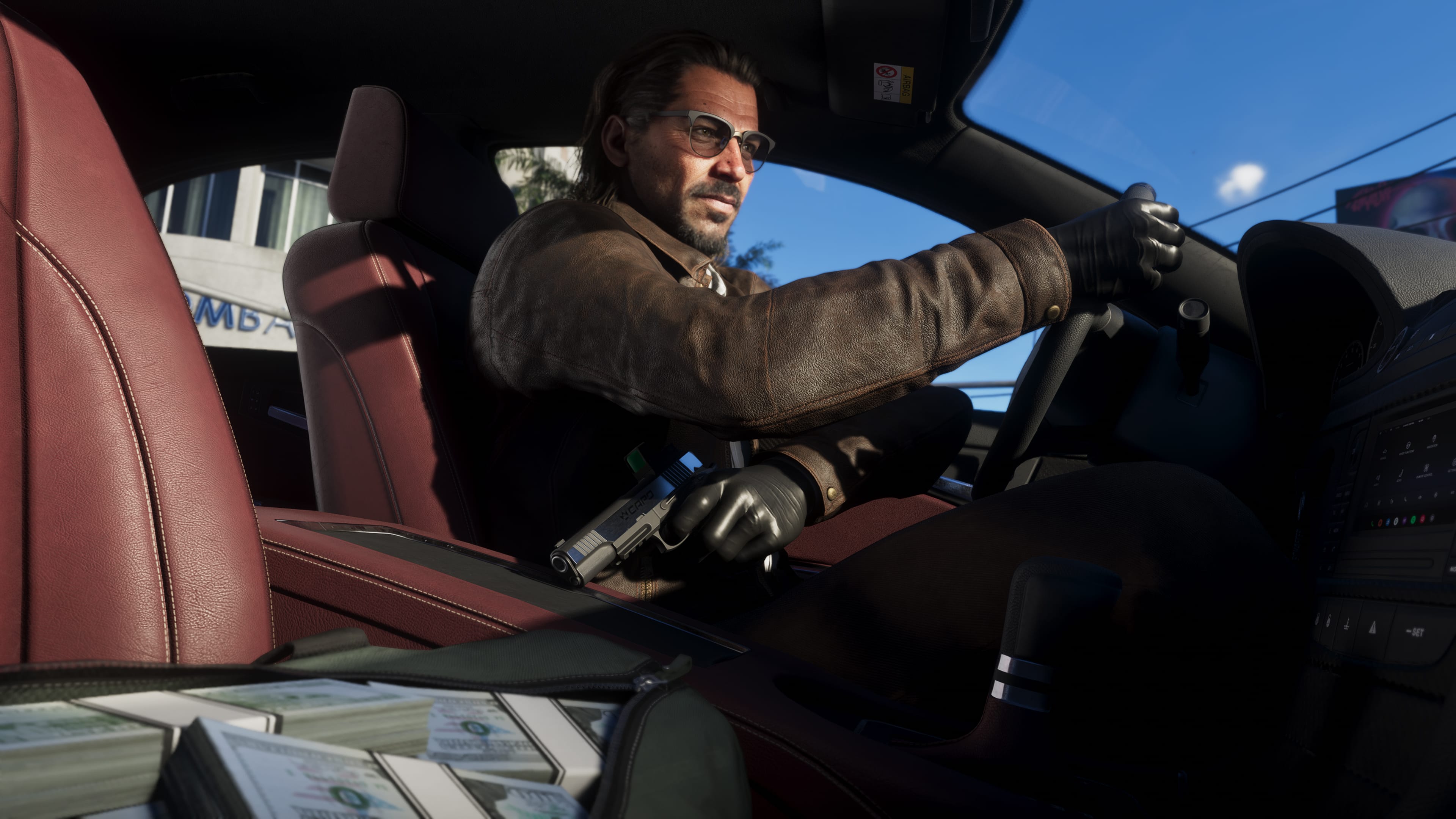 Raul drives a car in Grand Theft Auto 6.