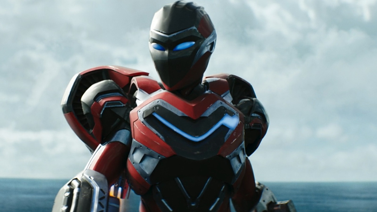 A woman in armor in Ironheart.