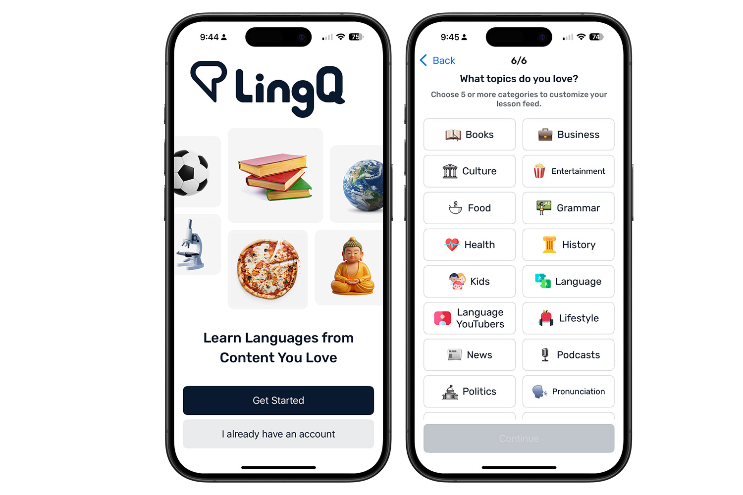 LinqQ app.