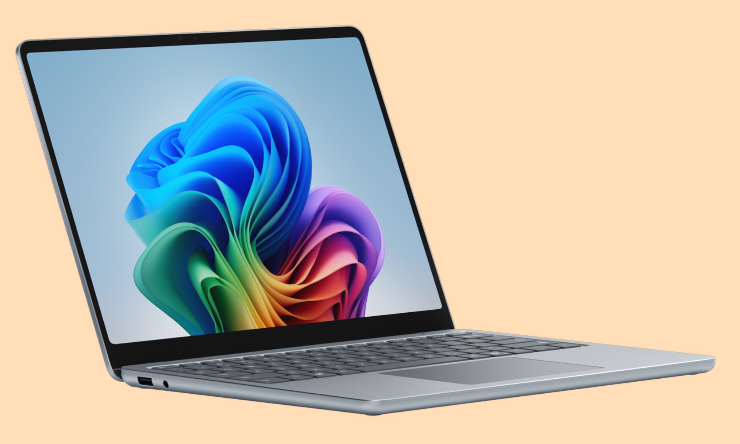 Microsoft Surface Laptop 13-inch shown from the front.