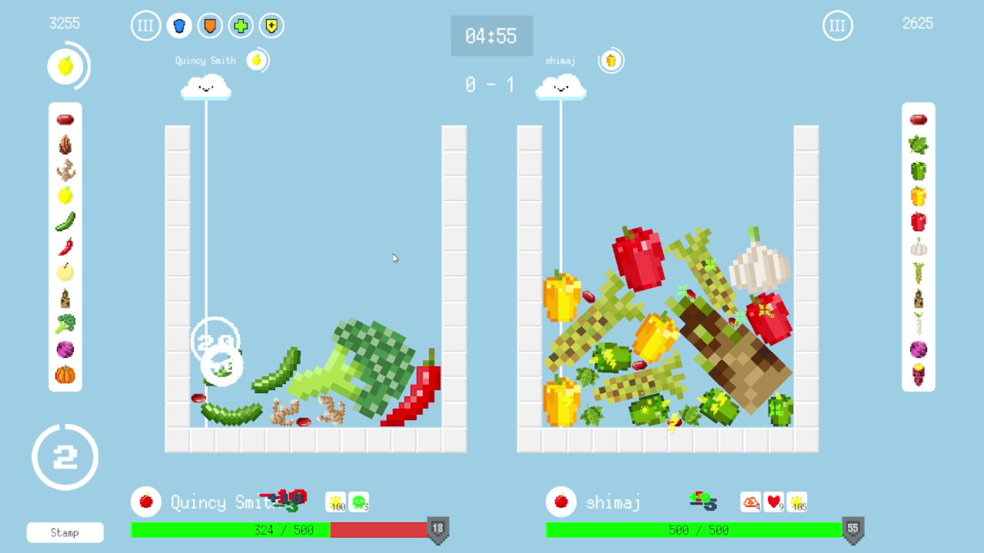 Screenshot of Nanika game online.