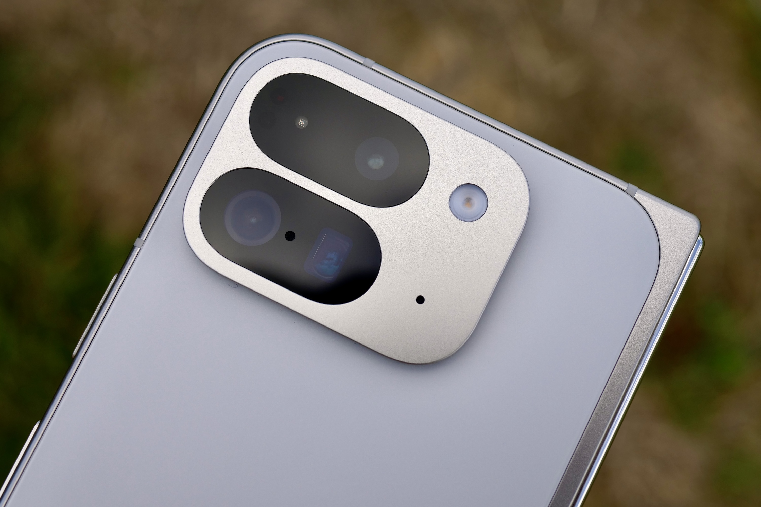 The Google Pixel 9 Pro Fold's camera module.